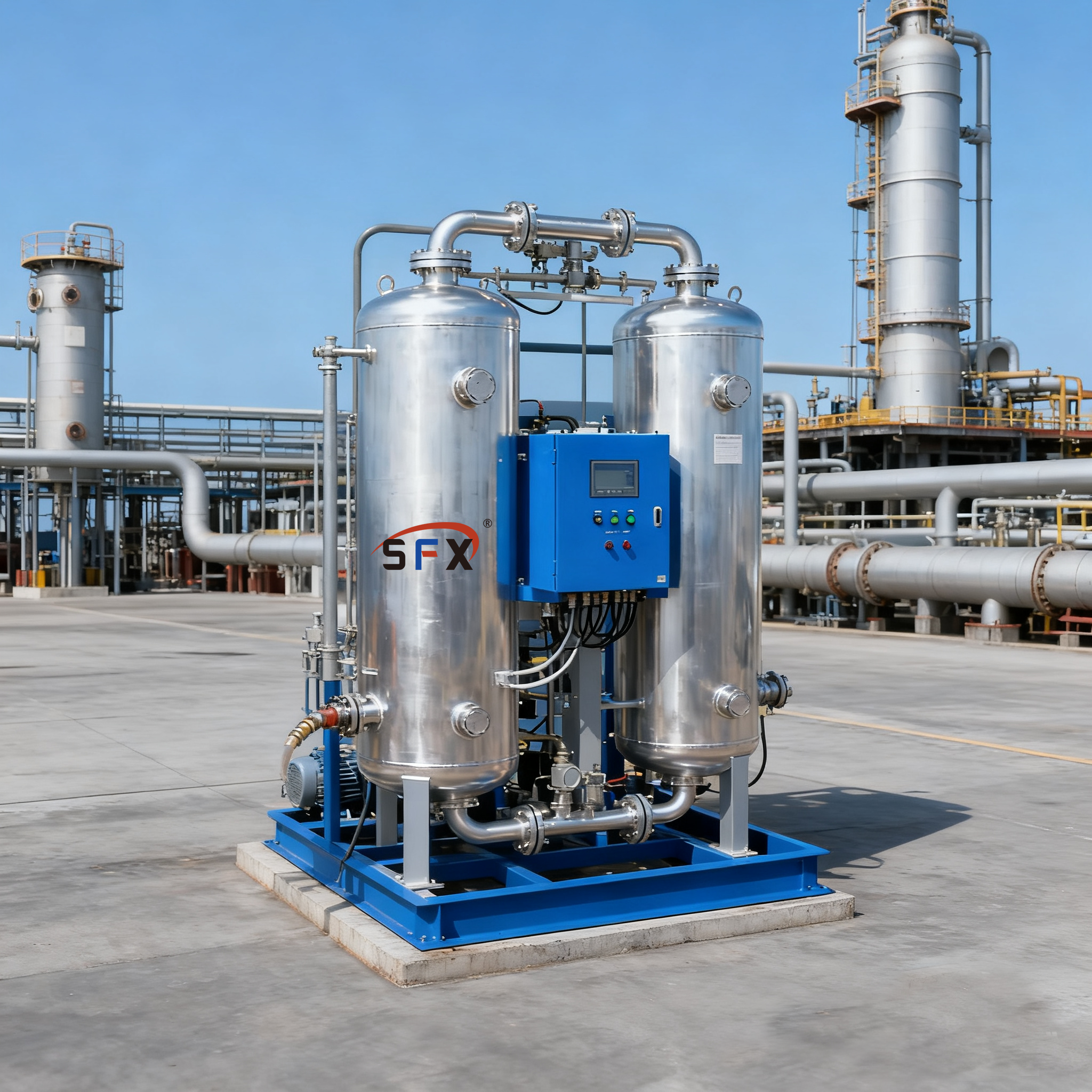制氮机在石油和化工行业中的应用